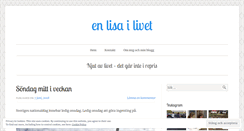 Desktop Screenshot of enlisailivet.se