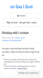 Mobile Screenshot of enlisailivet.se