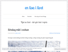 Tablet Screenshot of enlisailivet.se